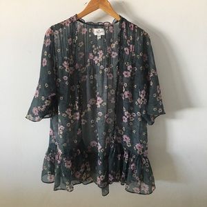 AE Open Kimono Top Sz Xs